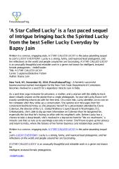 'A Star Called Lucky' is a fast paced sequel of Intrigue bringing back the Spirited Lucky.pdf