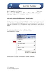 000012 - Como Fazer TOTVS - v 1100 folha de Pagamento TOTVS Educacional  Microssiga Protheus Brasil.pdf