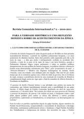RCI 2 – PARA A VERDADE HISTÓRICA E UMA REFLEXÃO HONESTA SOBRE OS ACONTECIMENTOS DA EPOCA….pdf